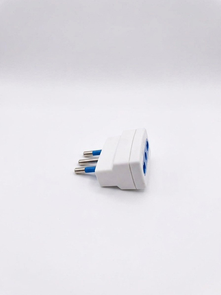 Adaptador 10/16 bipaso negro/blanco