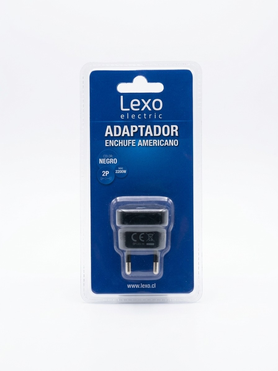 Adaptador americano plano