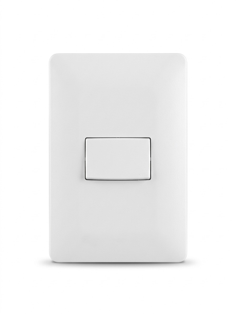 Interruptor Simple 9/12 Embutido 10A Blanco
